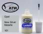 Preview: Opel, New Silver Metallic, 161: 20ml Lackstift, von ATW Autoteile West.